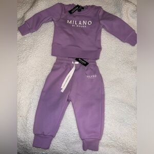 Lavender Milano Di Rouge Sweatsuit 12-18months